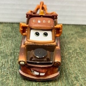 Disney Pixar Cars Tow Mater Diecast Toy Truck Weathered Look Radiator Springs
